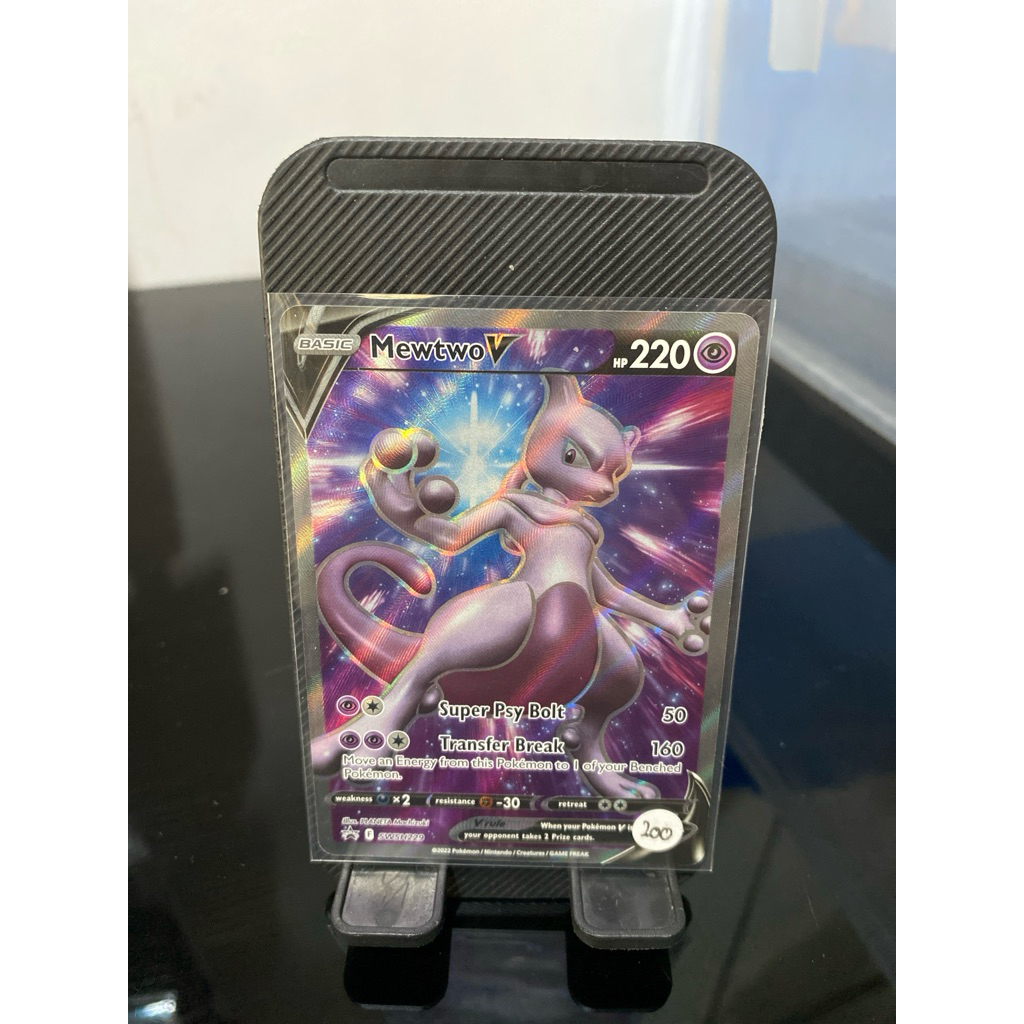 Kartu Pokemon Mewtwo V English SR