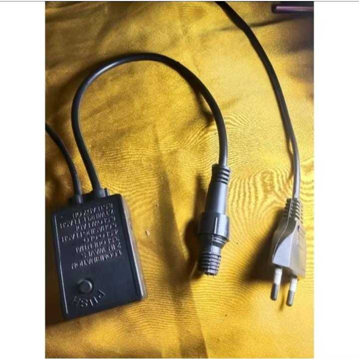 Flasher Controller lampu led selang 3 jalur socket controller led strip selang