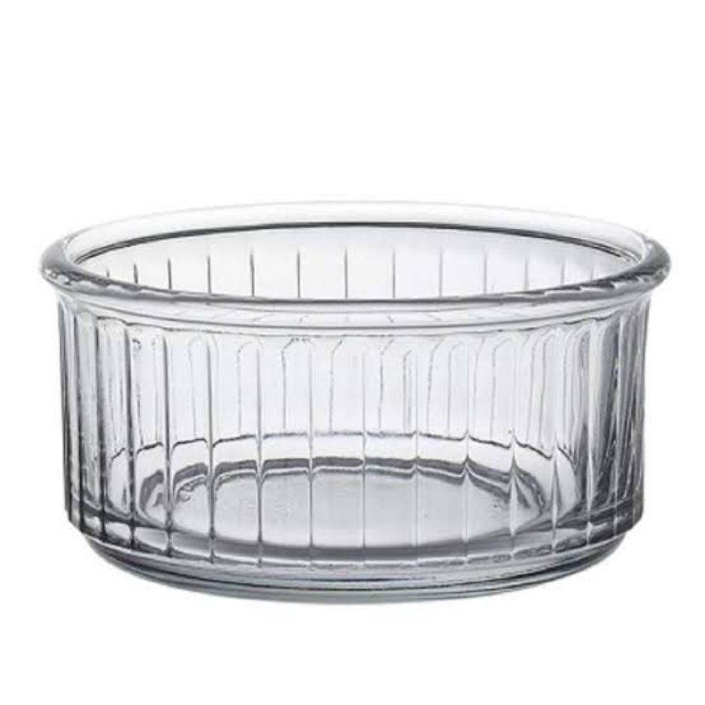 Duralex Mangkok Ramekin 6009 AC-04 Ukuran 10cm Mangkok Kaca Mangkok Puding Mangkok Dessert Aesthetic