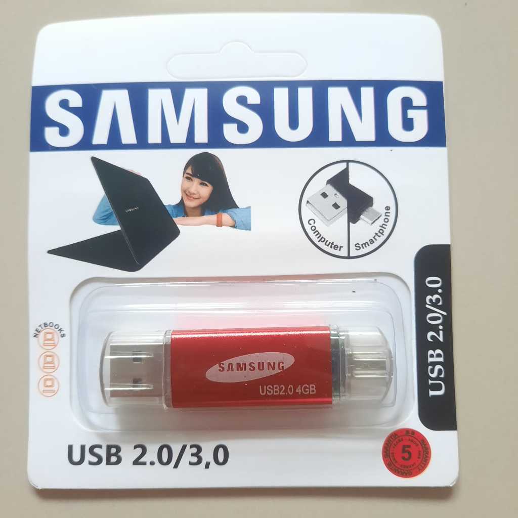 FLASHDISK SAMSUNG OTG 4GB / FLASHDISK OTG SAMSUNG 4GB