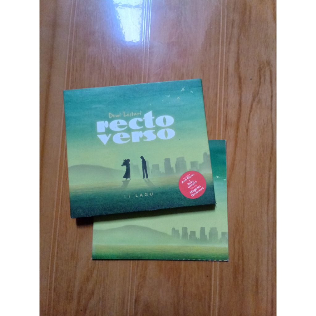 hanya cover cd dewi lestari - rectoverse | tanpa cd