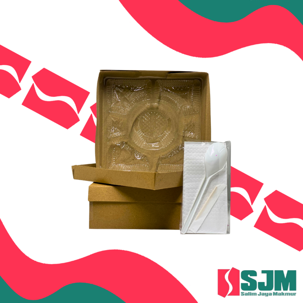 

Dus Makanan Kraft 20x20x7 LUB – Kotak Nasi & Snack Polos, cocok untuk UMKM, kotak packing ekonomis, mudah dilipat