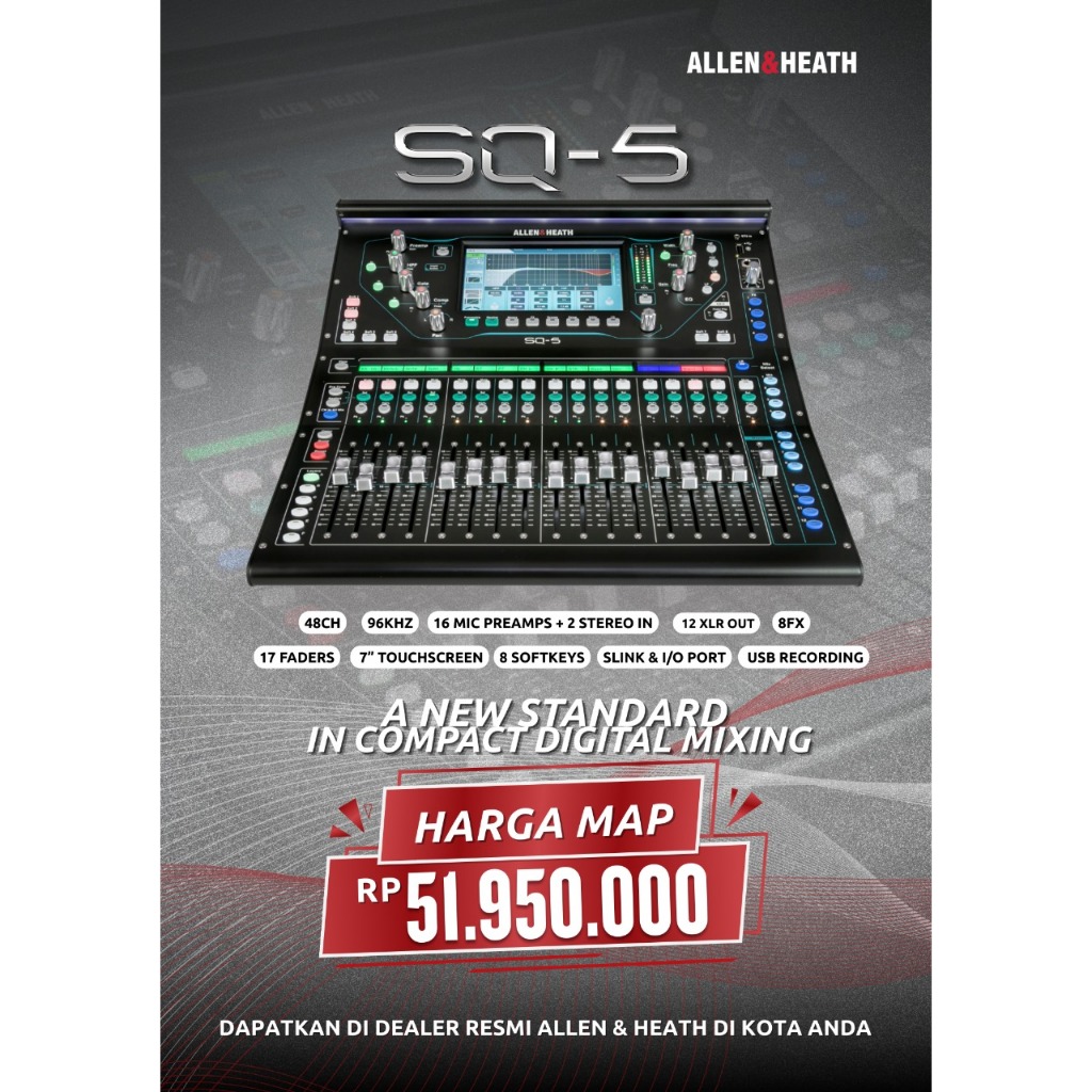 Mixer Allen&Heath SQ-5 SQ5 Digital Mixer Original