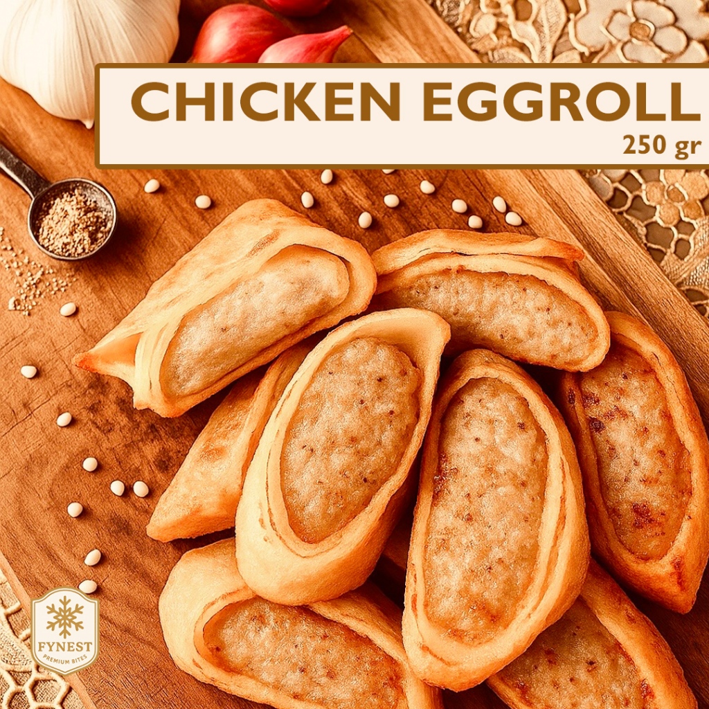 

CHICKEN EGGROLL | EGGROLL AYAM Premium Homemade NO MSG NO PENGAWET 250 gr