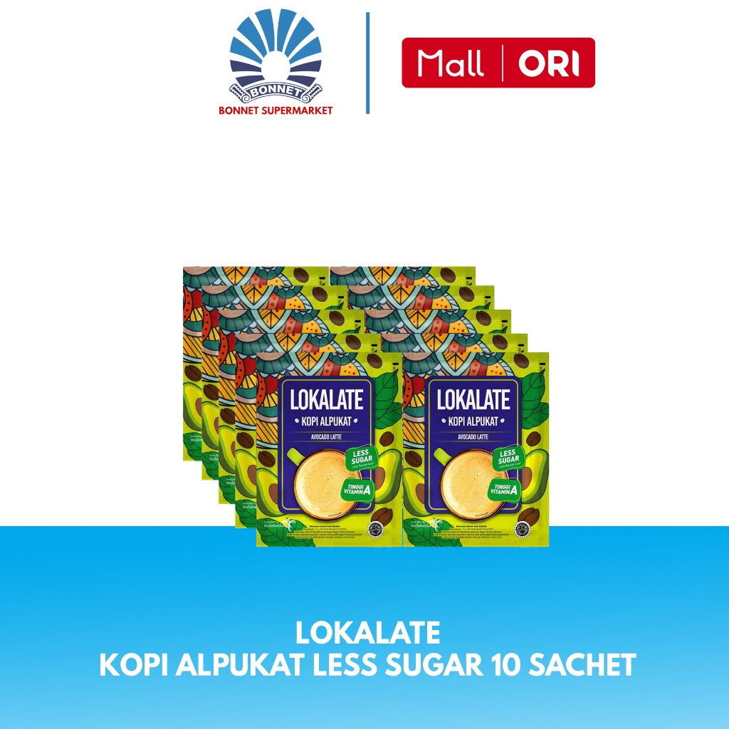 Lokalate Kopi alpukat 10 Sachet