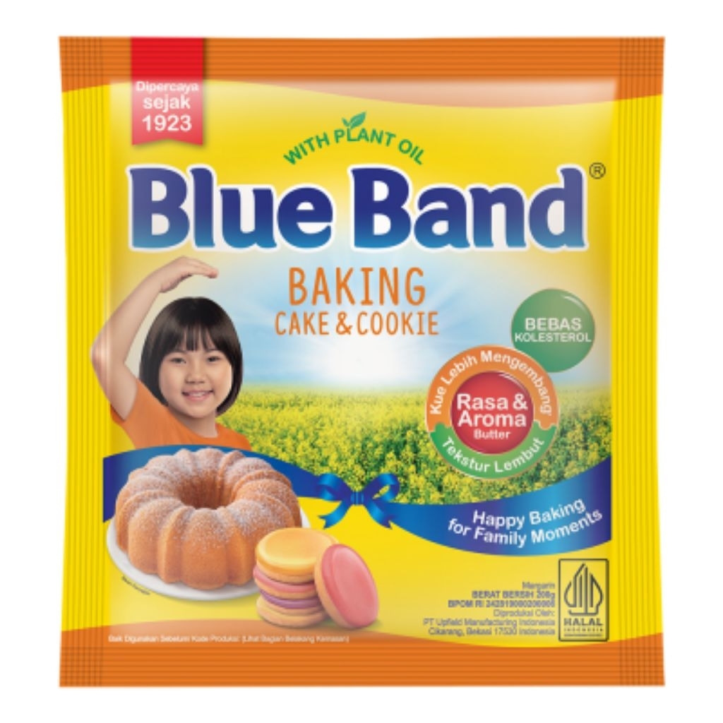 

Blue Band Margarin Kue & Cookie Sachet 200 g
