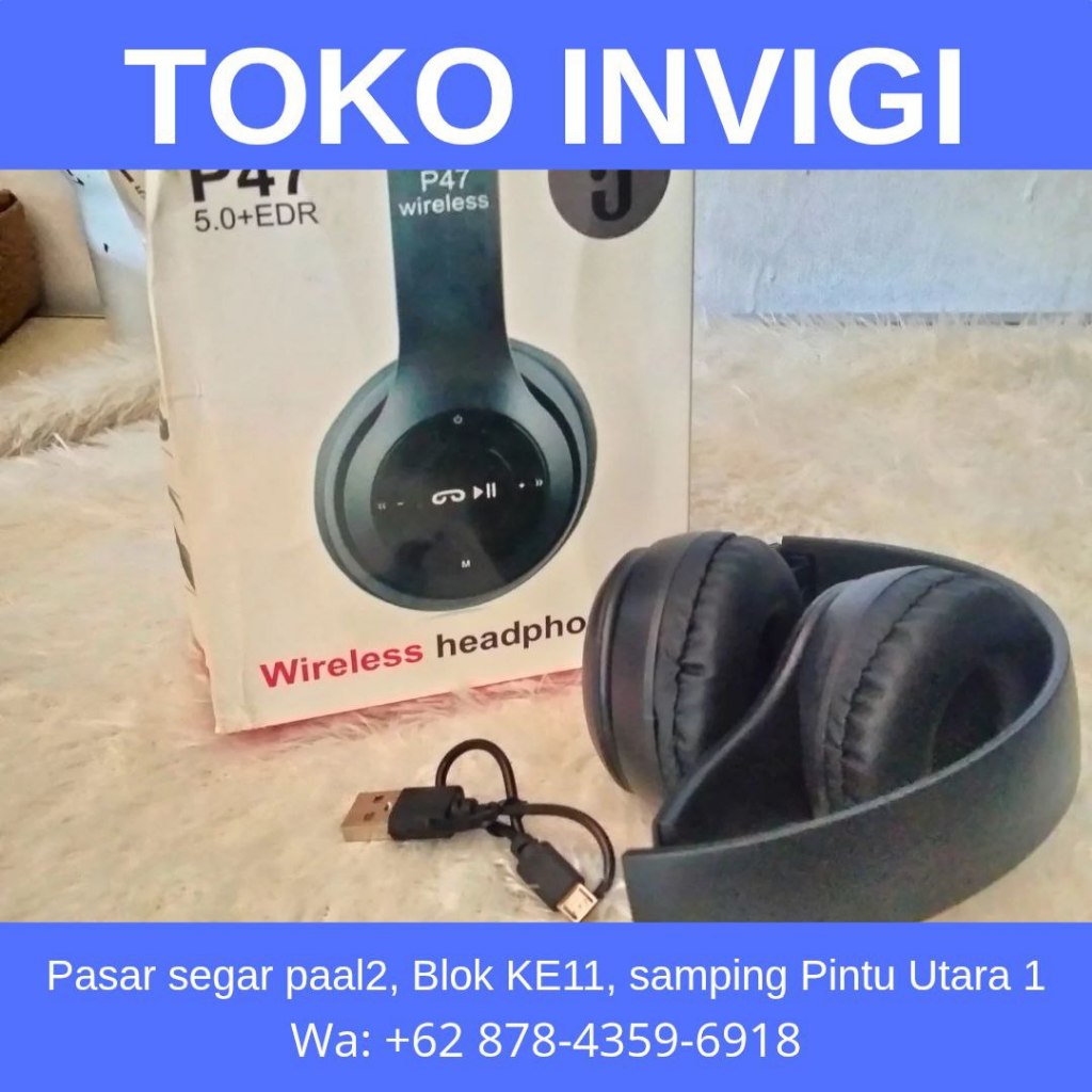 Headphone wireless JBL p47