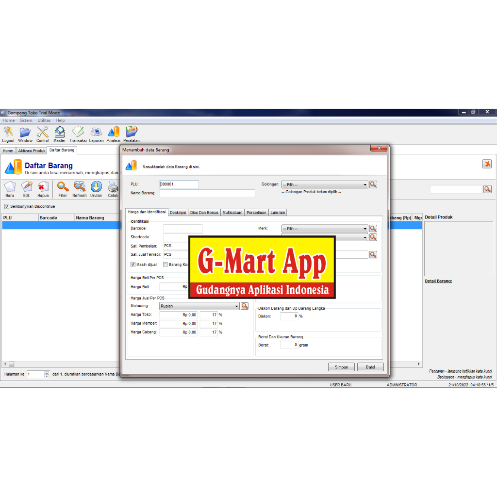 Promo software gampang toko