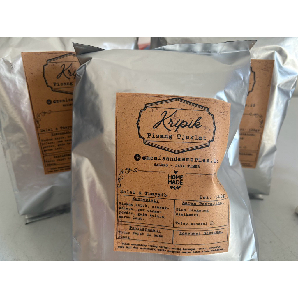 

KRIPIK PISANG COKLAT