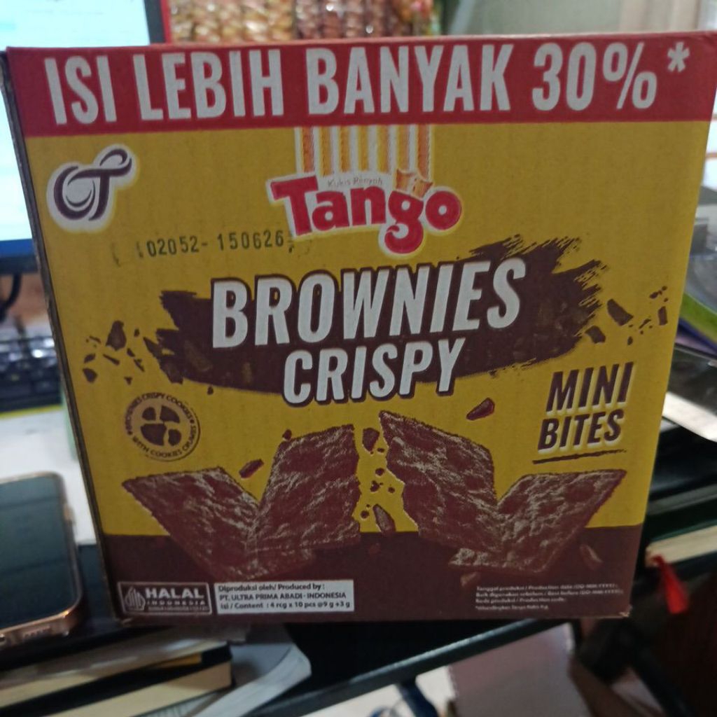 

TANGO CRISPY BROWNIES ISI 40