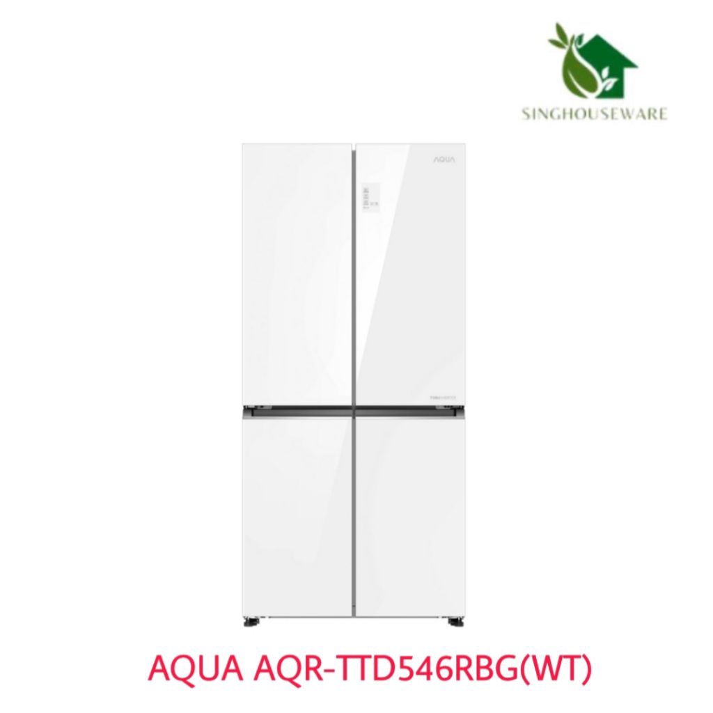 Aqua Kulkas 4 Pintu Queen Series AQR-TTD546RBG(WT)