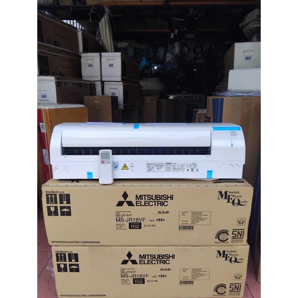INDOOR AC MITSUBISHI ELECTRIC 2 PK R32 MS-JR18VF