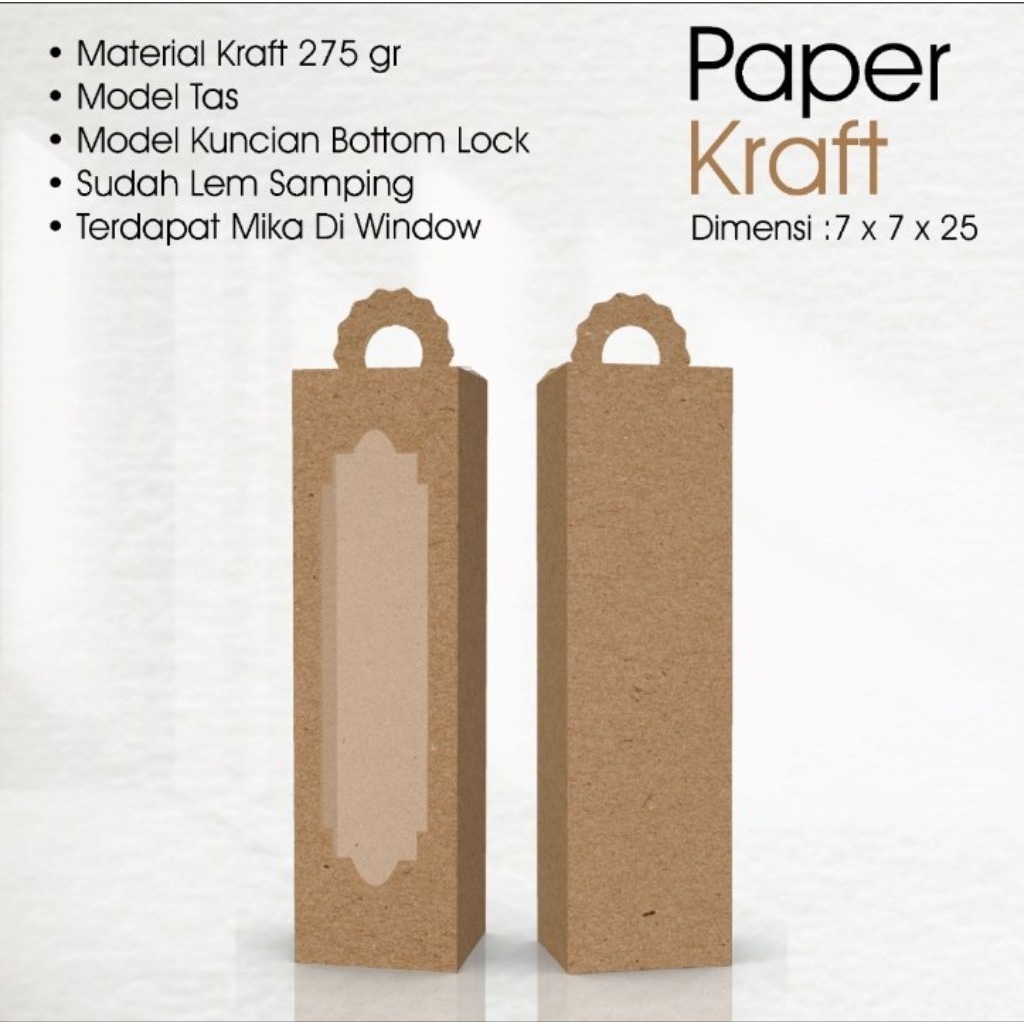 

Paperbox 7 x 7 x 25 Craft