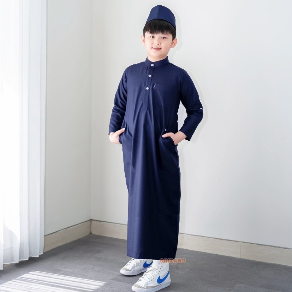 Kualitas Super Jubah Anak Gamis Anak Cowok Jubah Anak Jumbo Remaja Buya Usia 1-14 Tahun Buya