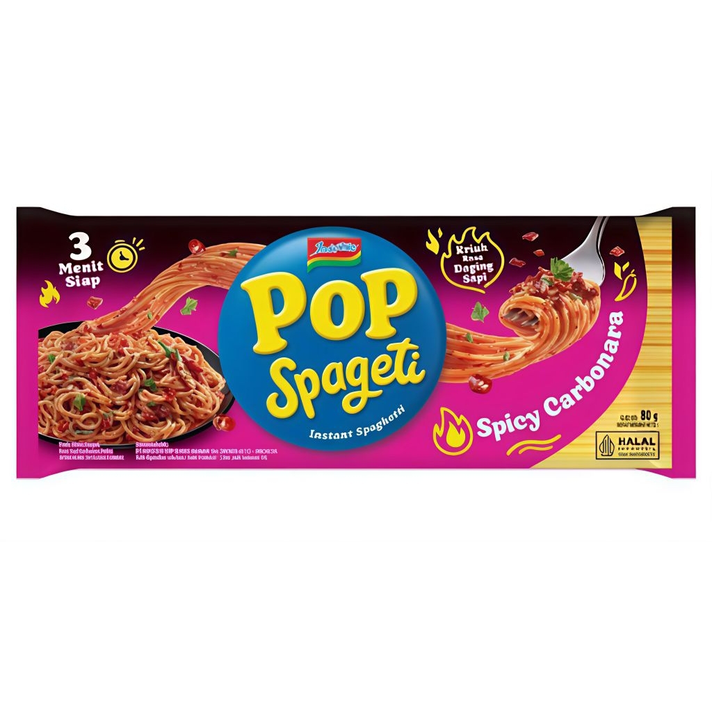 

pop spageti spicy carbonara
