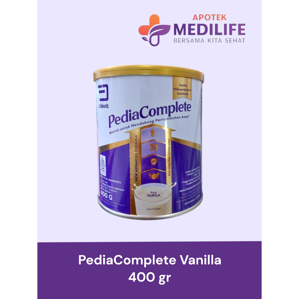 

Susu PediaComplete Vanilla 400 gr