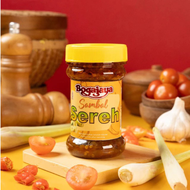 

Bogajaya Sambal Sereh Pedas Gurih Beraroma Segar, Sambal Tradisional Nusantara Khas