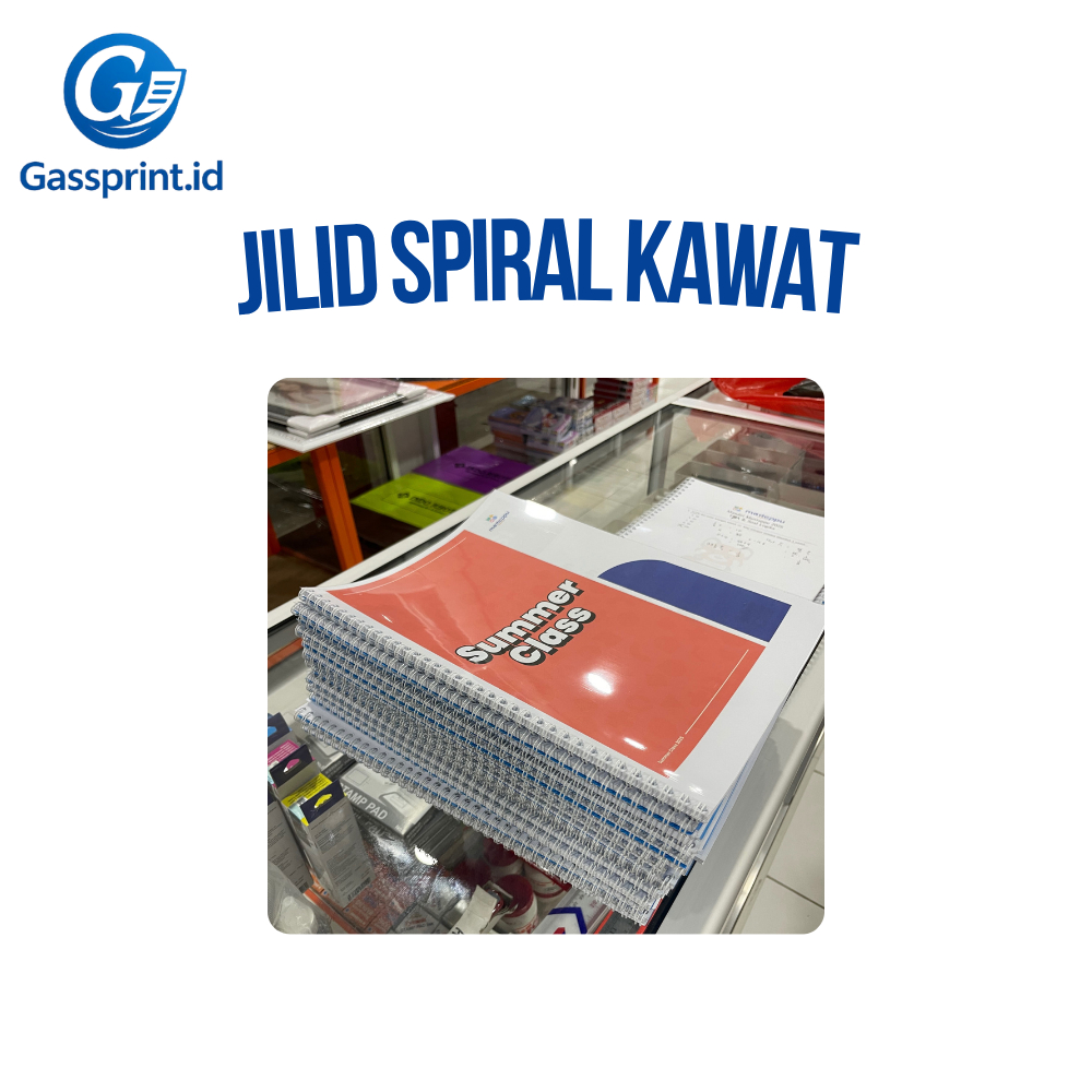

Jilid Spiral Skripsi, Tesis, Laporan, Proposal, Dokumen DLL | Jasa Jilid Murah Cepat Rapi Berkualitas