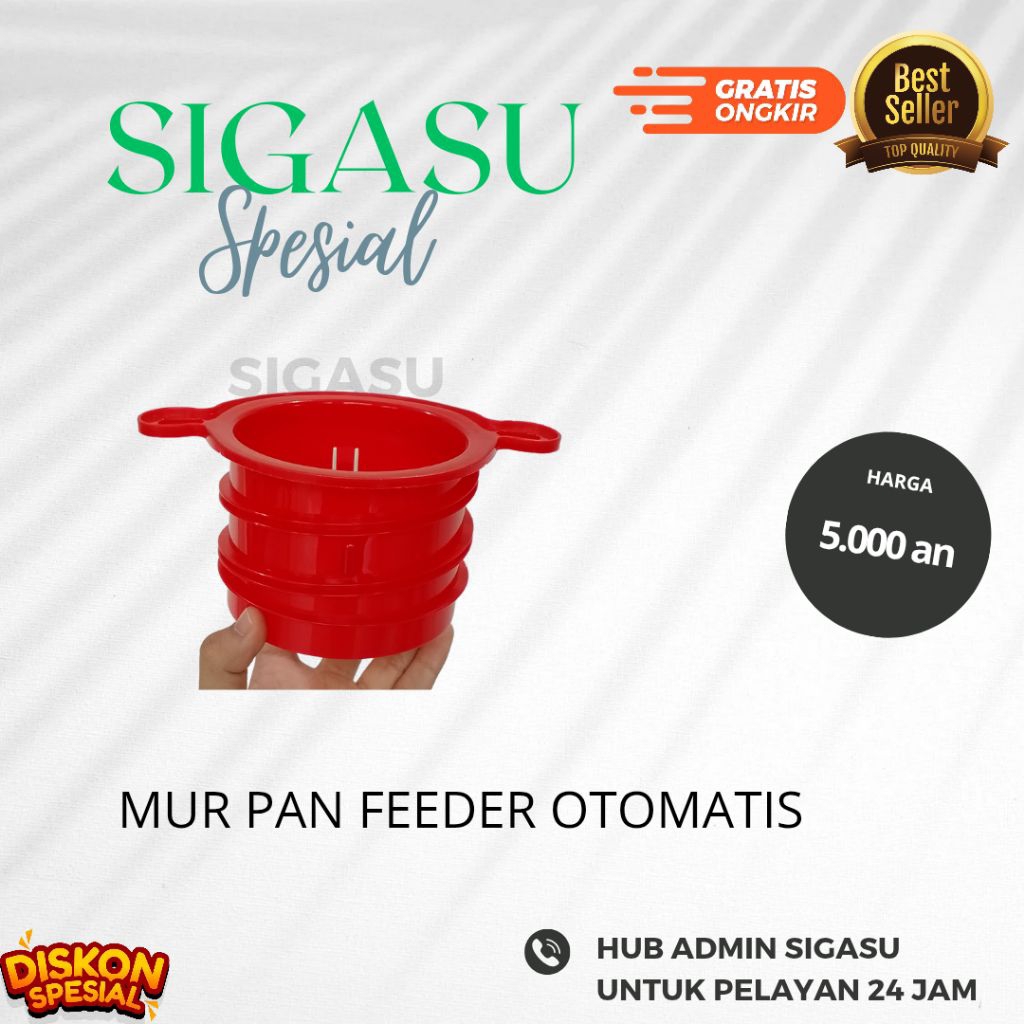 MUR PAN FEEDER OTOMATIS / PART PAKAN AYAM OTOMATIS