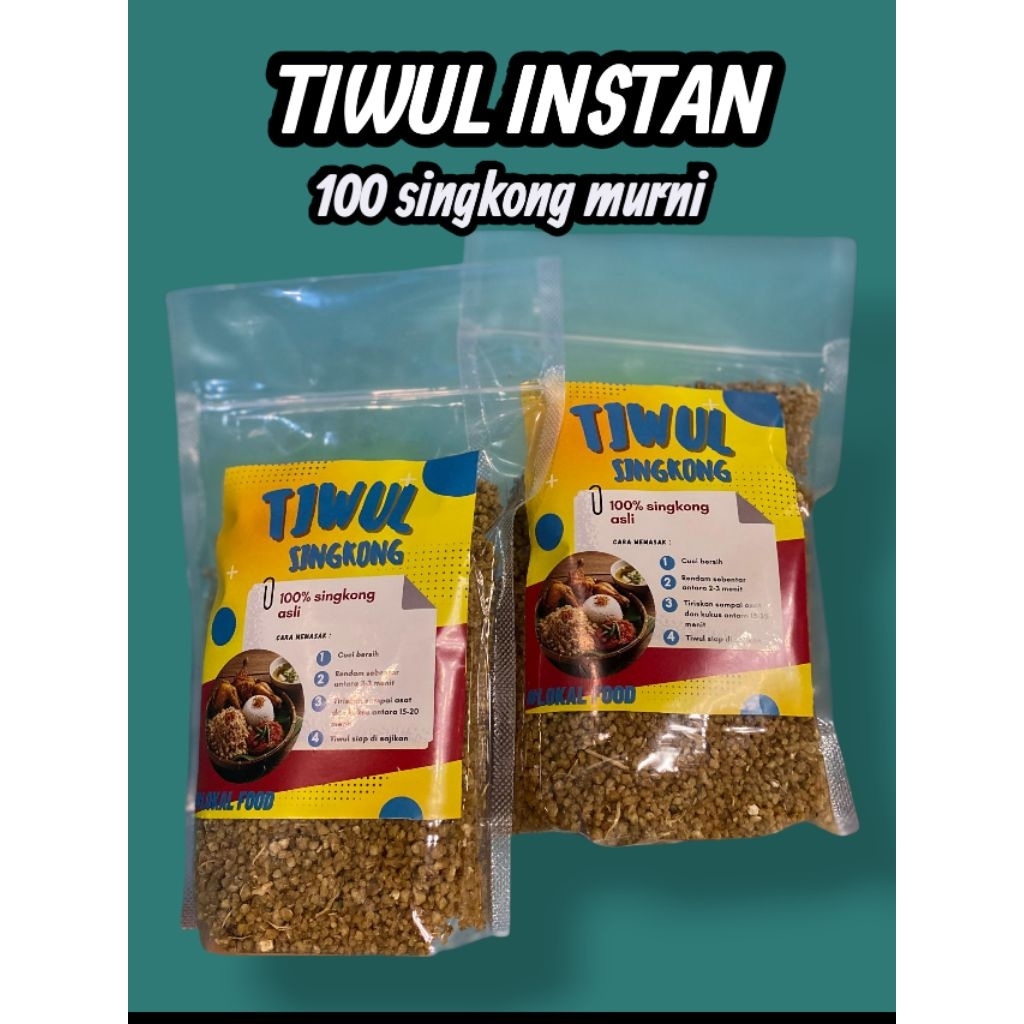 

TIWUL INSTAN ASLI SINGKONG / OYEK SINGKONG / KARAK TIWUL