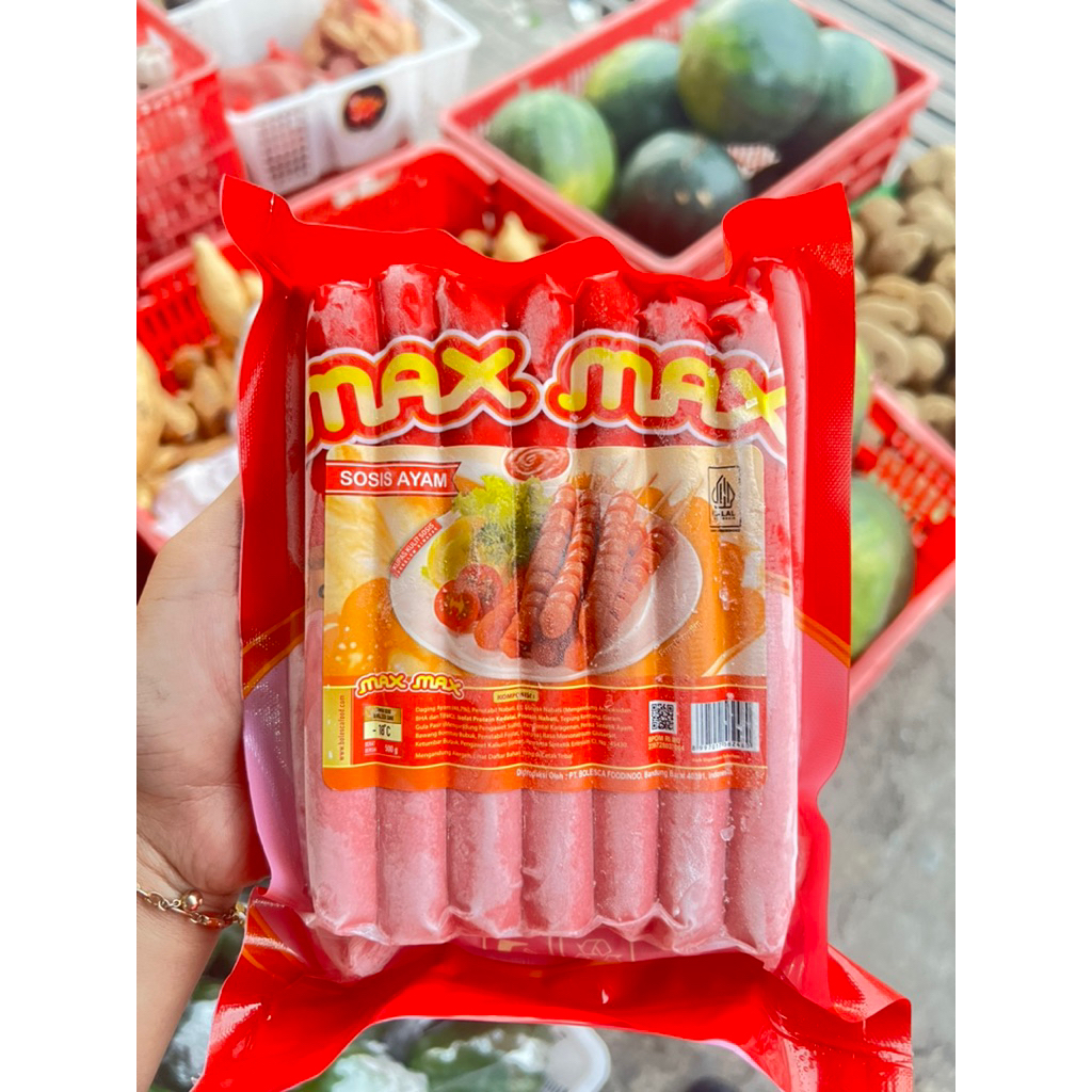 

Max Max Sosis Ayam Merah 500gr