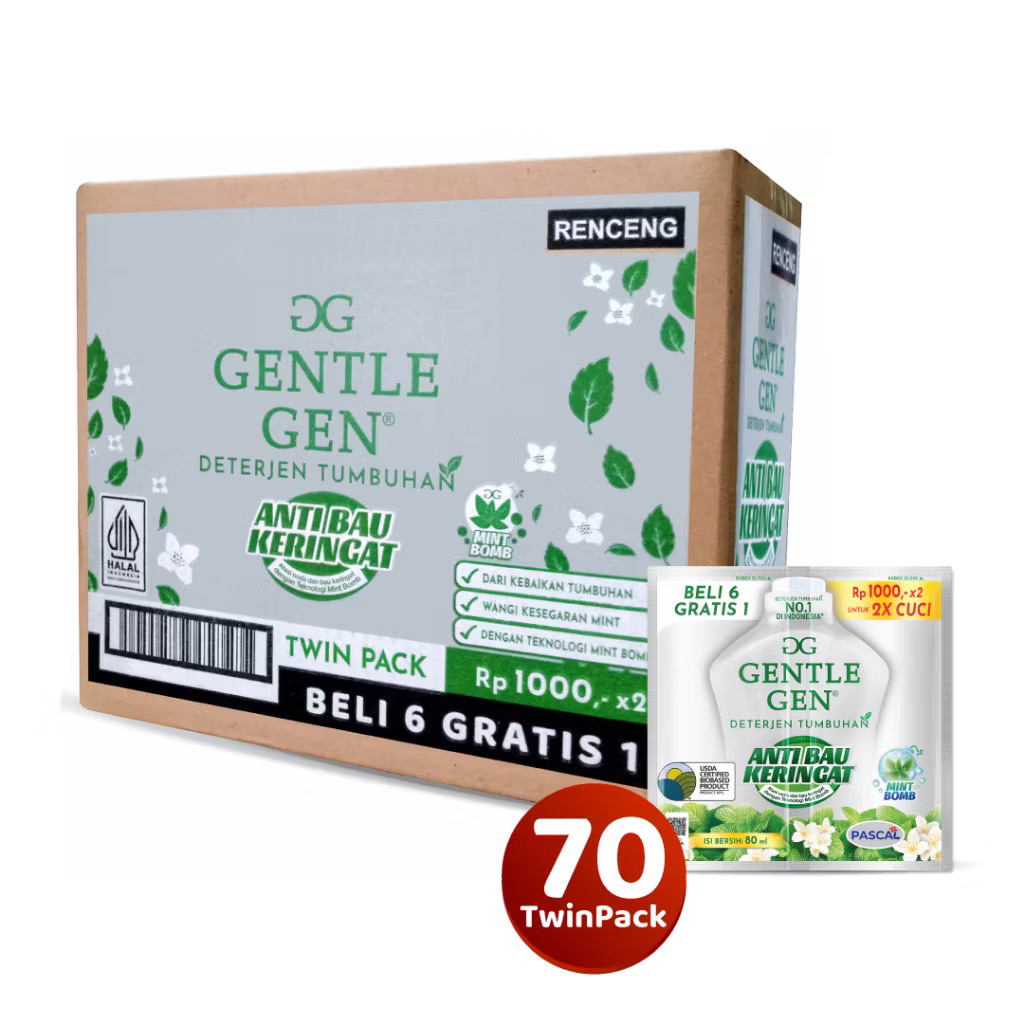 GENTLE GEN SACHET 1 KARTON