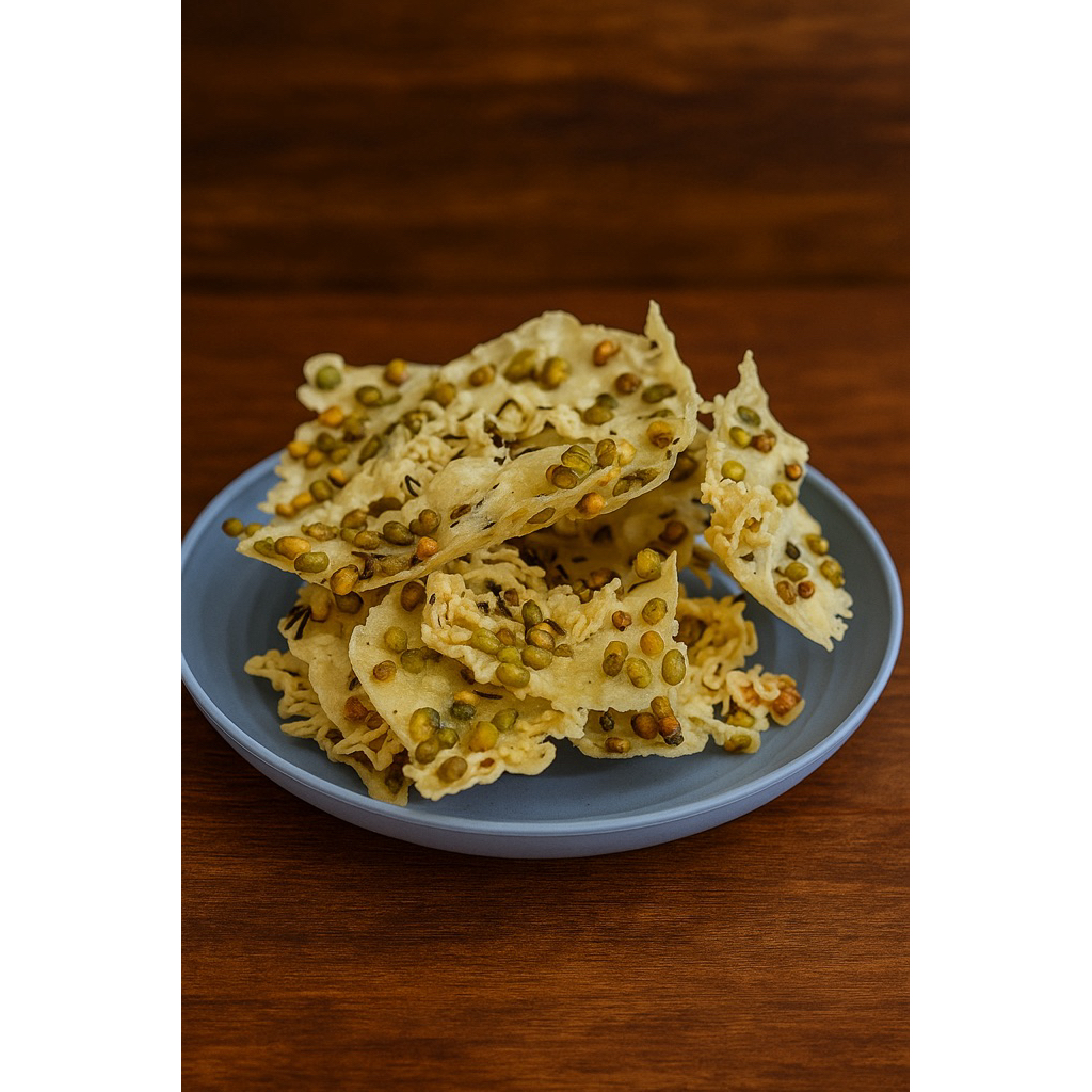 

Rempeyek varian kacang ijo - Jajan Cemilin