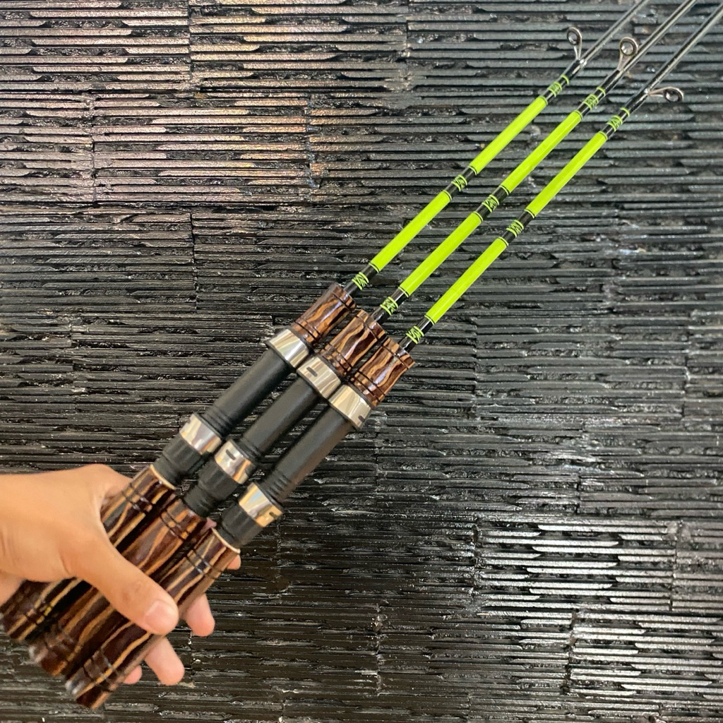 Joran Udang Galah set 3 / sambung tengah