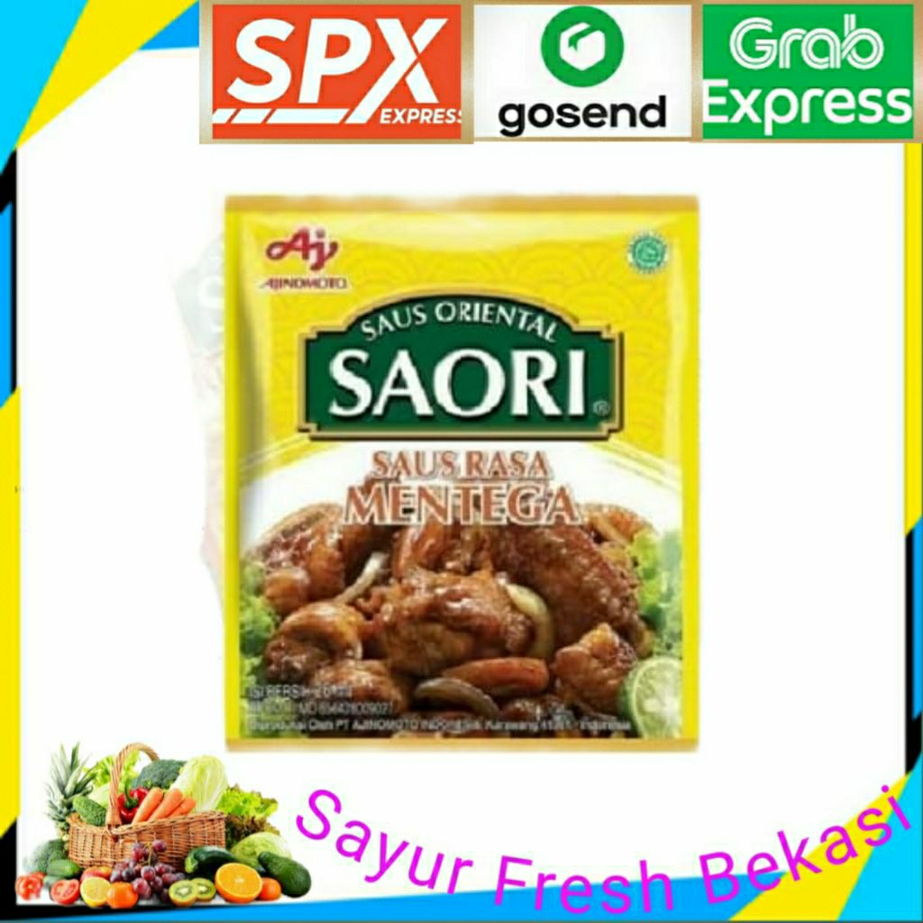 

Saori Saus Mentega 26ml (Sachet).