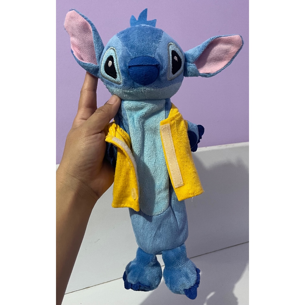 

Tempat pensil Stitch | Baju Hoodie Kuning pencil case