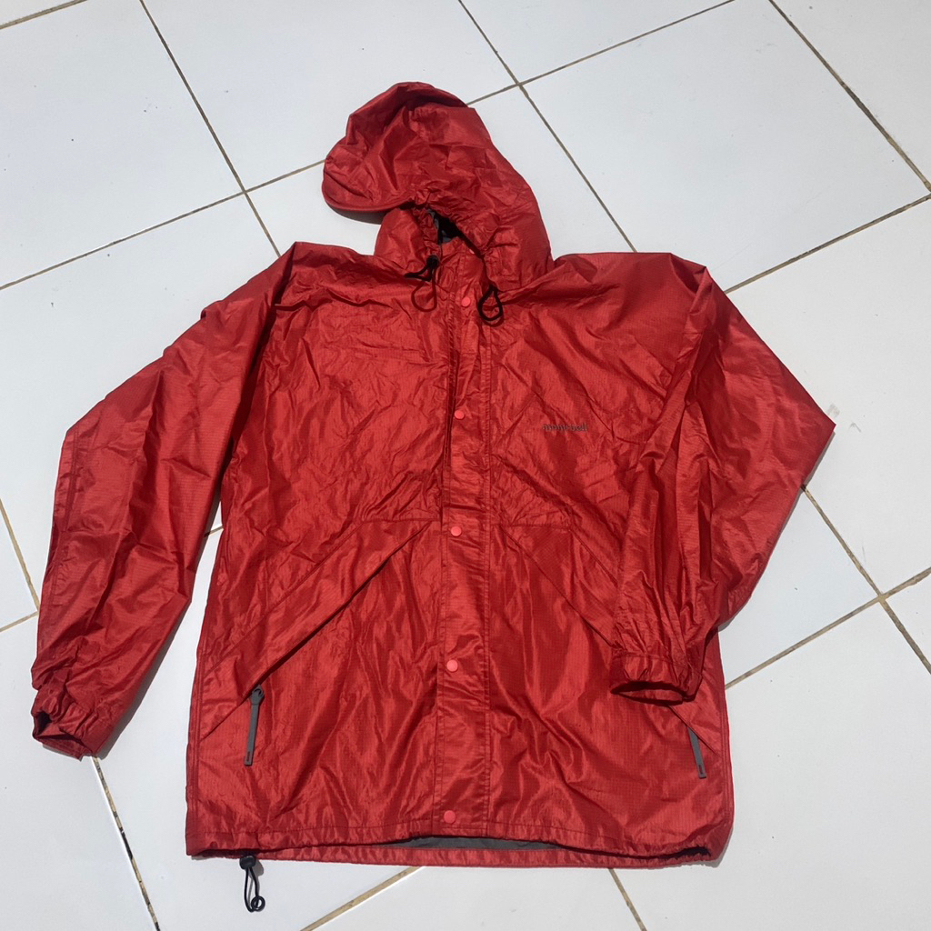 jaket montbell winbreaker