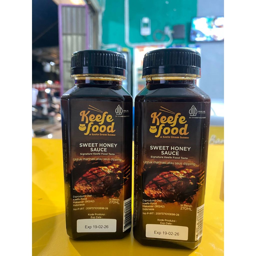 

Keefe food sweet honey sauce 270ml