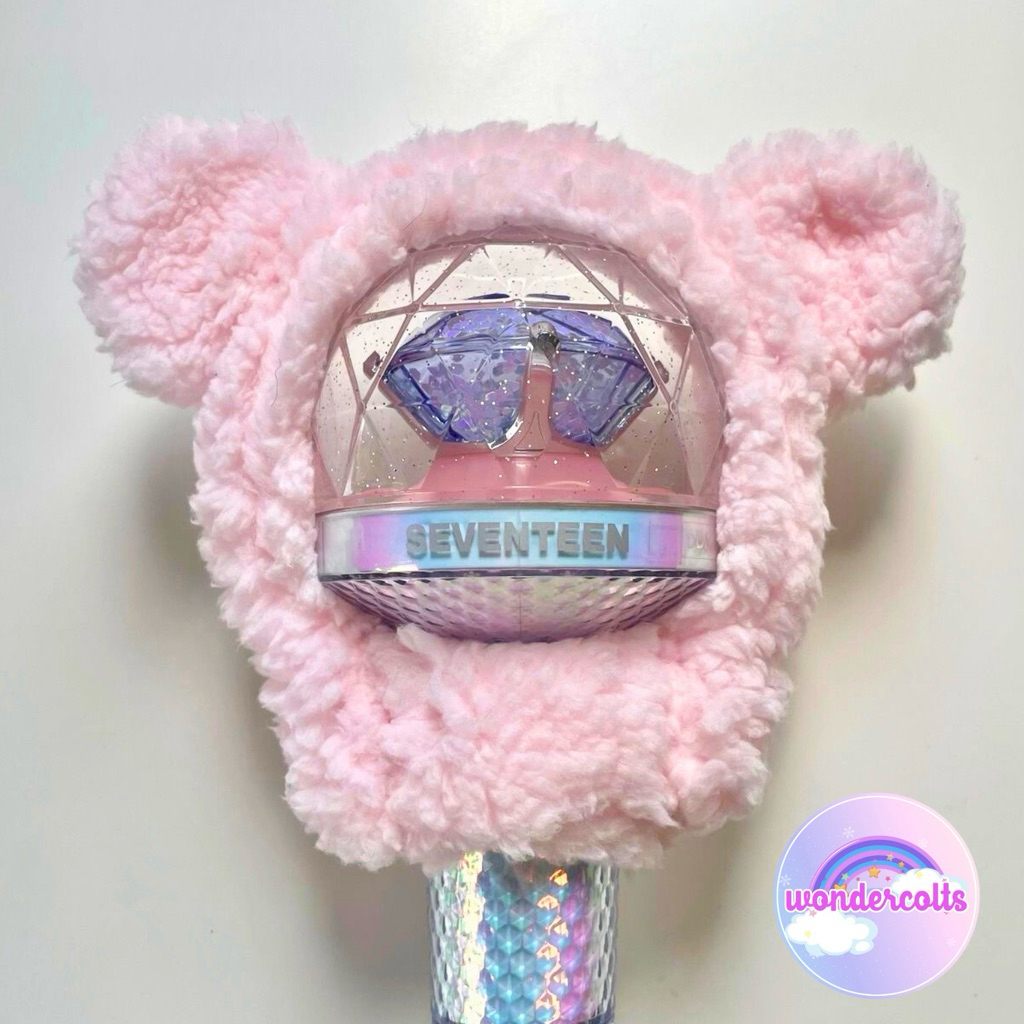[READY STOCK] Cover Lightstick Plush Caratbong Seventeen BTS Army Bomb Neobong KPOP