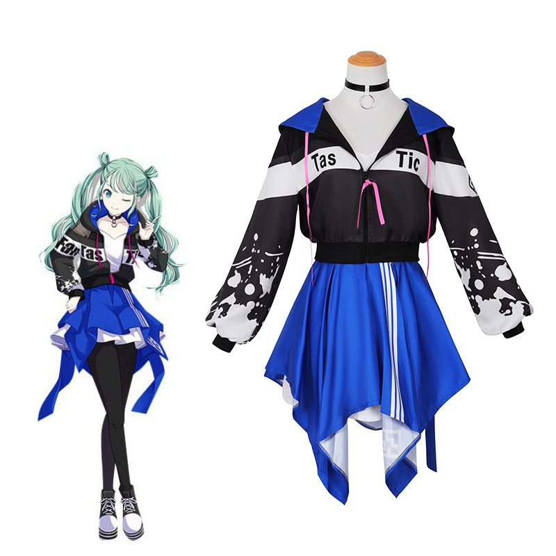Hatsune Miku: Project Diva cosplay  Miku cosplay costume clothes