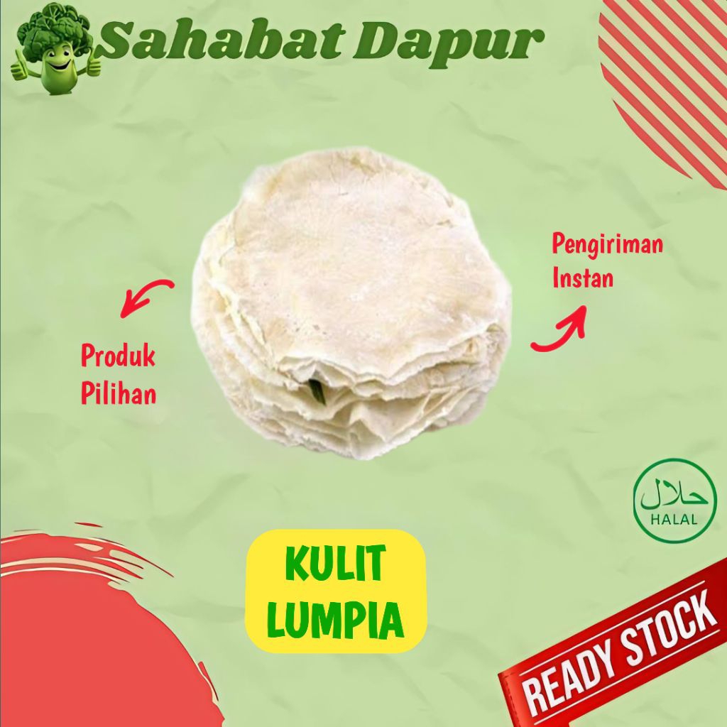 

Kulit Lumpia Bulat - Sayur Segar Palembang