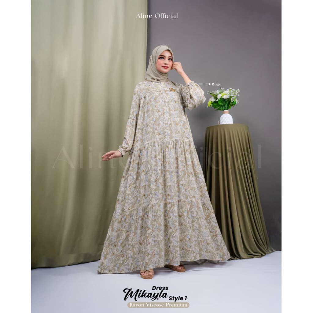Gamis Wanita by Aline-Mikyla Dress