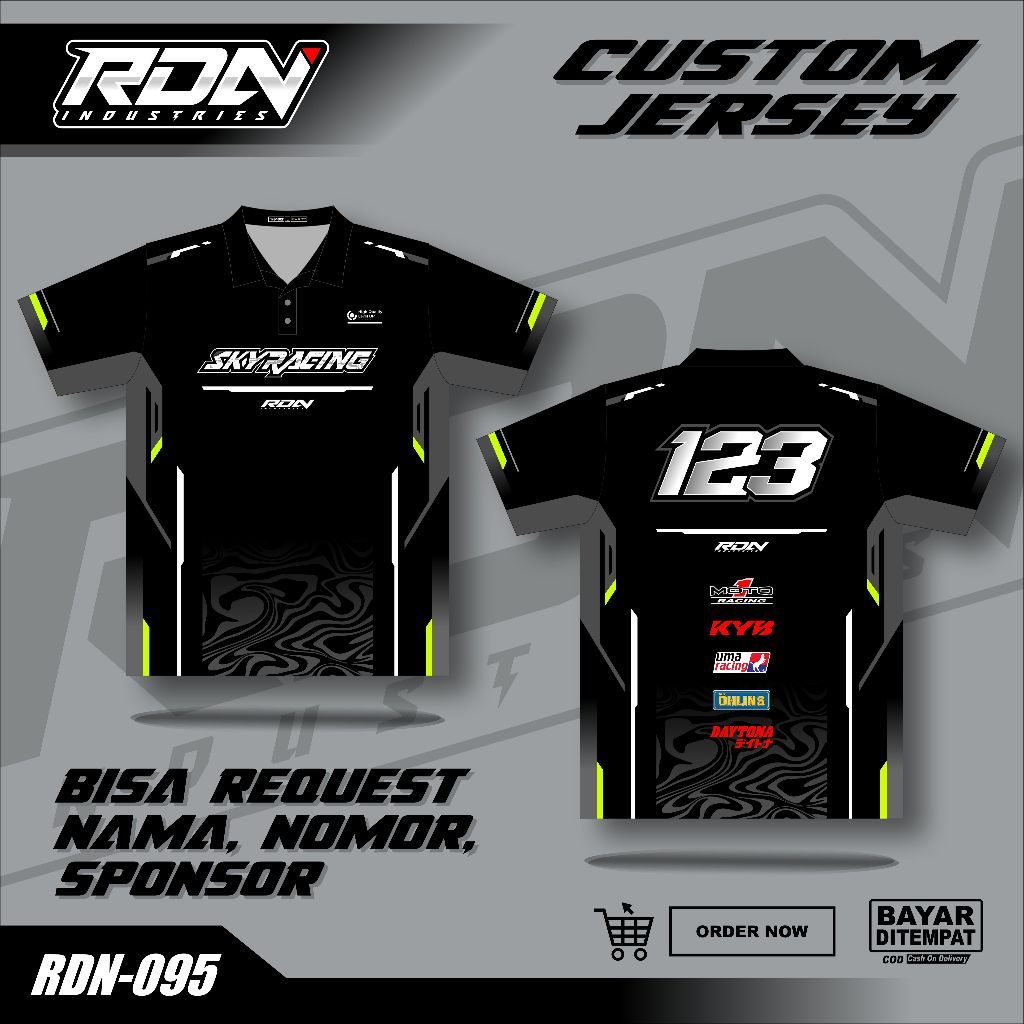JERSEY RACING Jersey Racing Custom Full Printing Jersey Balap Racing Bisa Custom Jersey Kaos Racing
