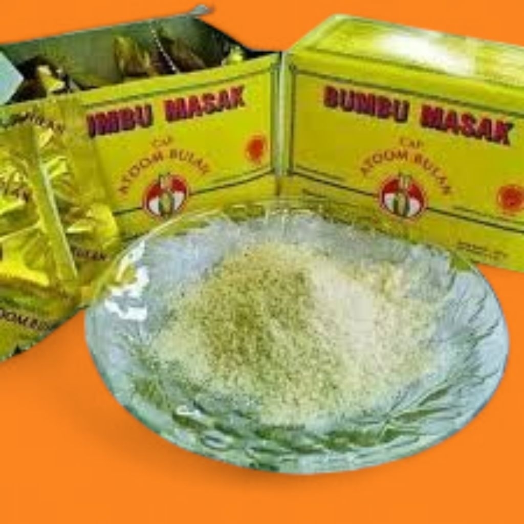 

Atom bulan 1dus isi 20 pcs/ bumbu masak cap atom 1 dus/20pcs
