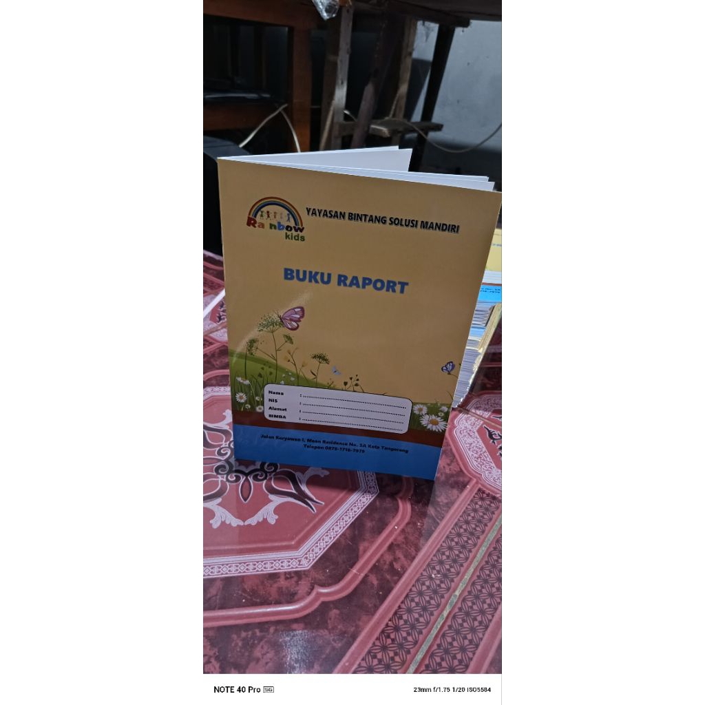 

buku raport uluran b5