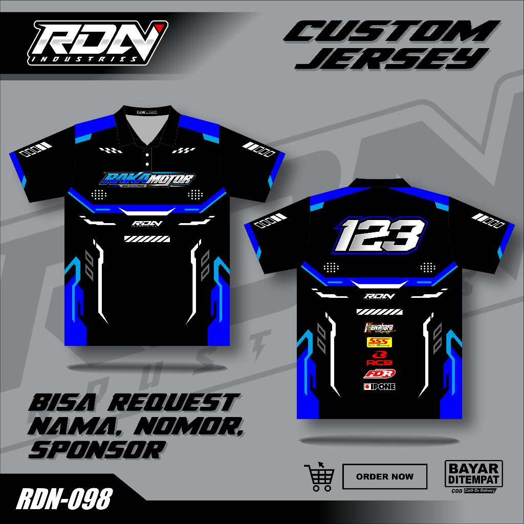 JERSEY RACING Jersey Racing Custom Full Printing Jersey Balap Racing Bisa Request Baju Racing Team