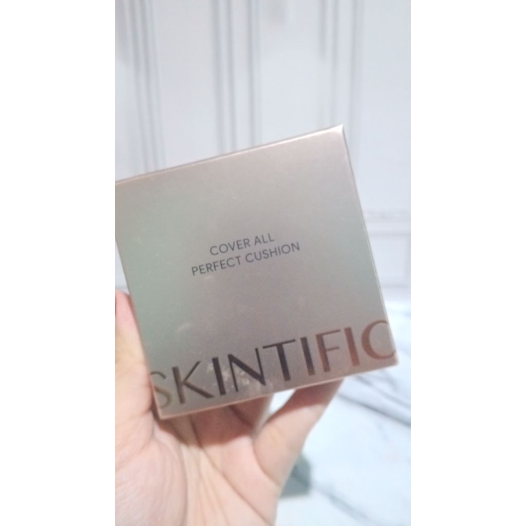 skintific glow cushion gold shade 02 ivory