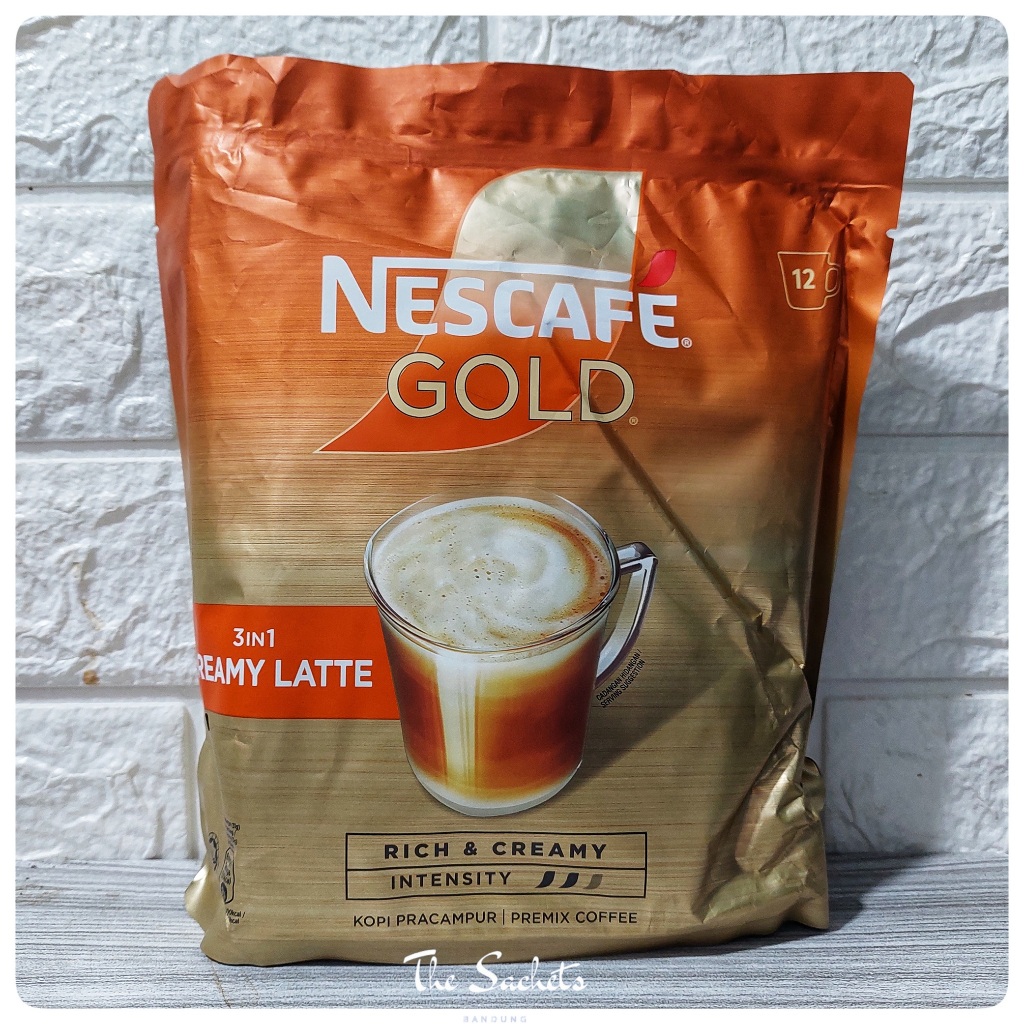 

Nescafe Gold 3in1 Creamy Latte Sachet