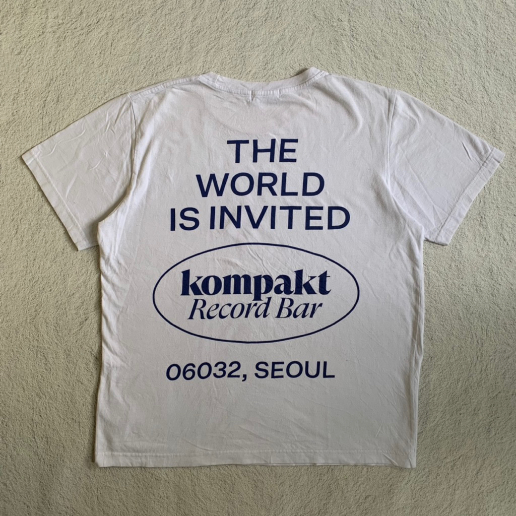 TSHIRT KOMPAKT RECORD BAR