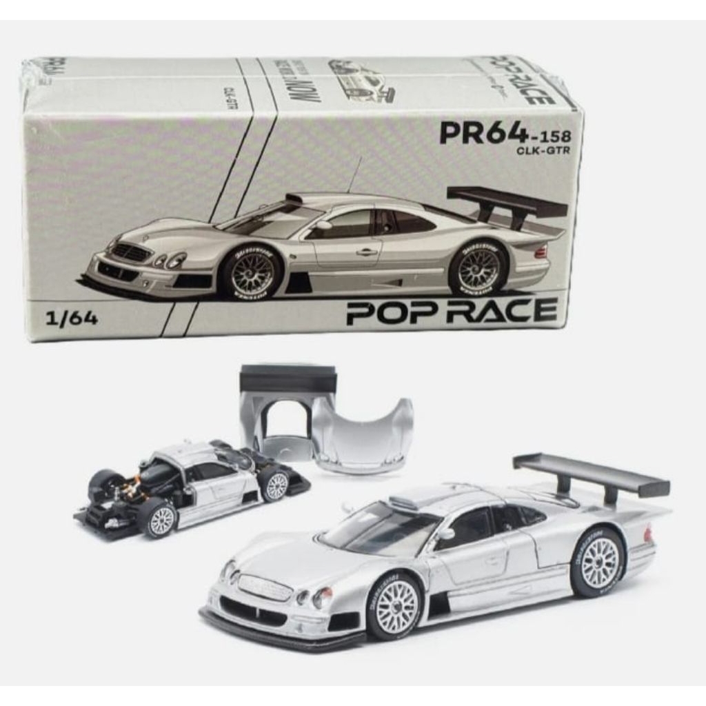 Diecast pop Race Mercedes Benz CLK GTR