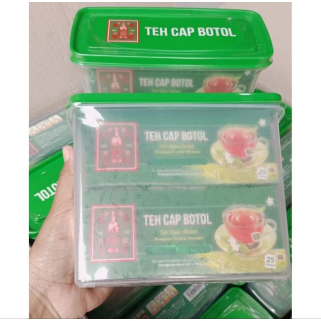 

Teh Celup Wangi Melati CAP BOTOL Isi 2 Box 50 Kantong GERATIS TEPAK JUMBO