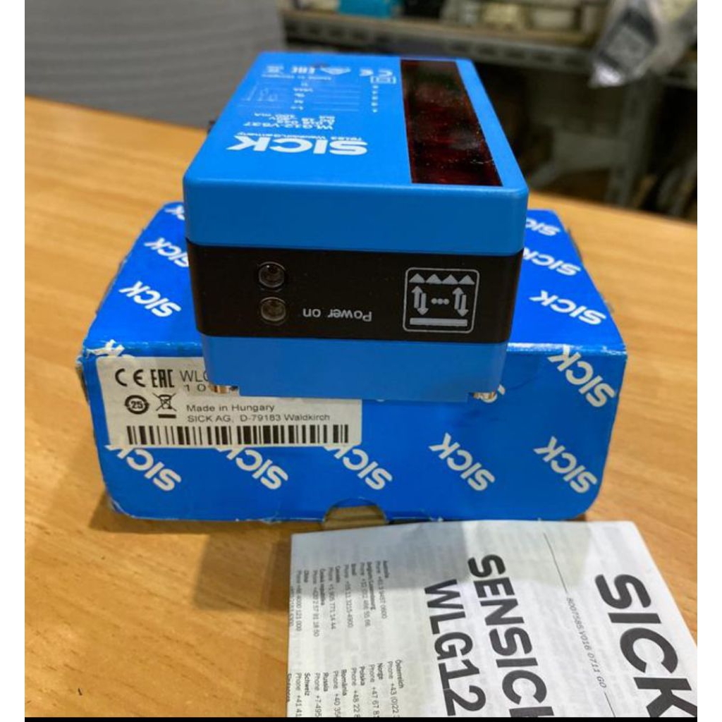 SENSOR SICK WLG12-V537 18-30VDC 100MA
