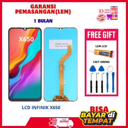 [ORIGINAL] LCD TOUCHSCREEN INFINIX X650 / INFINIX HOT 8 / X650B / X650C / X650D