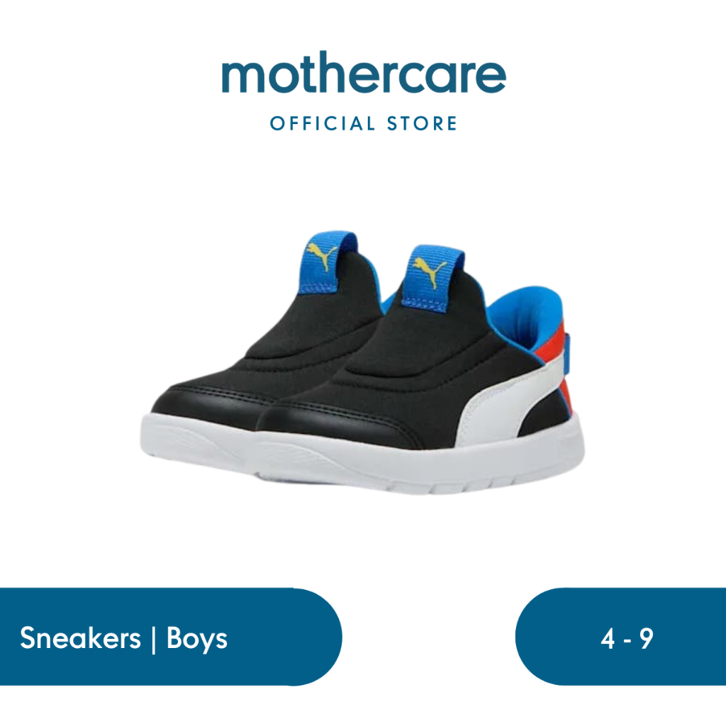 Puma Courtflex V3 Sliptech Inf - Sepatu Anak Laki-laki