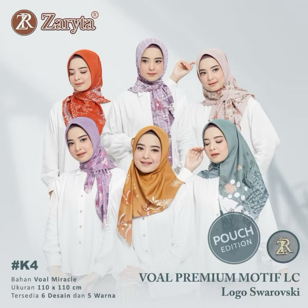 Zaryta Hijab Voal Scraves