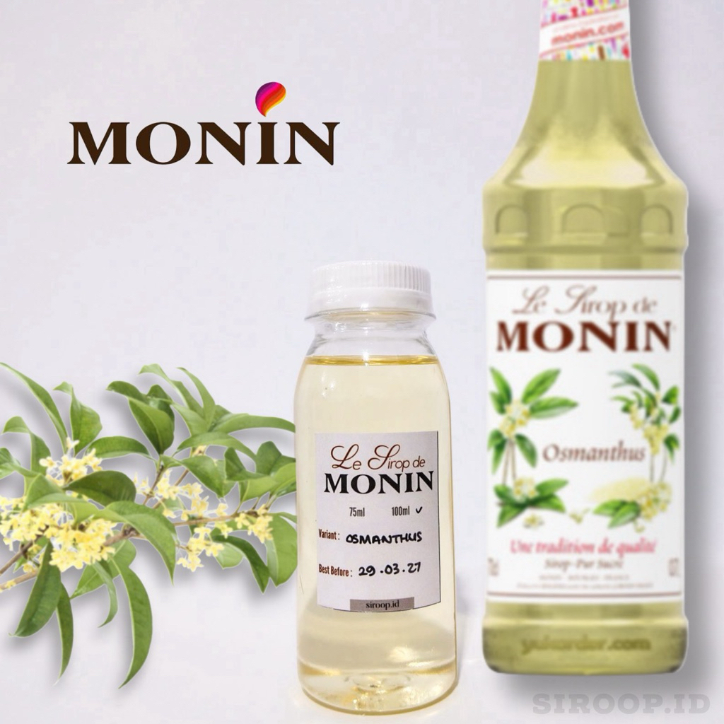 

Monin Osmanthus Flavour Syrup Repack 30ml 75ml 100ml